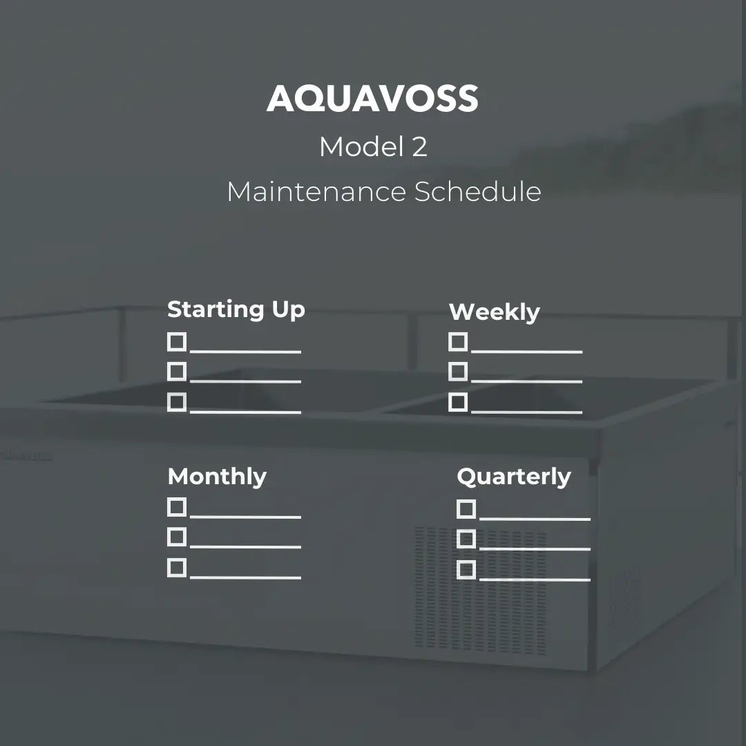Maintenance Schedule & Routine