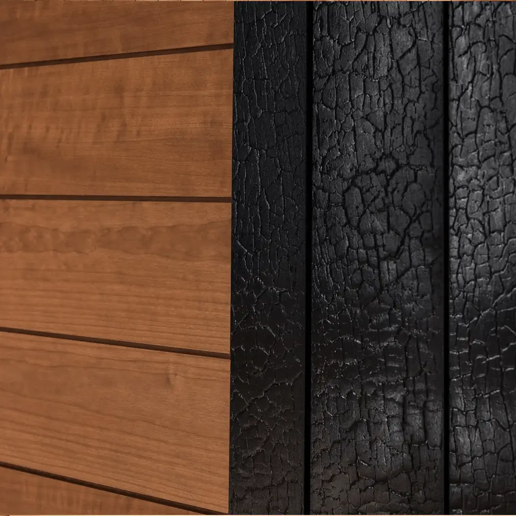 wooden sauna up close view in addition to cold plunge