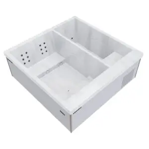 The Aquavoss Model 2 Hot Tub and Cold Plunge