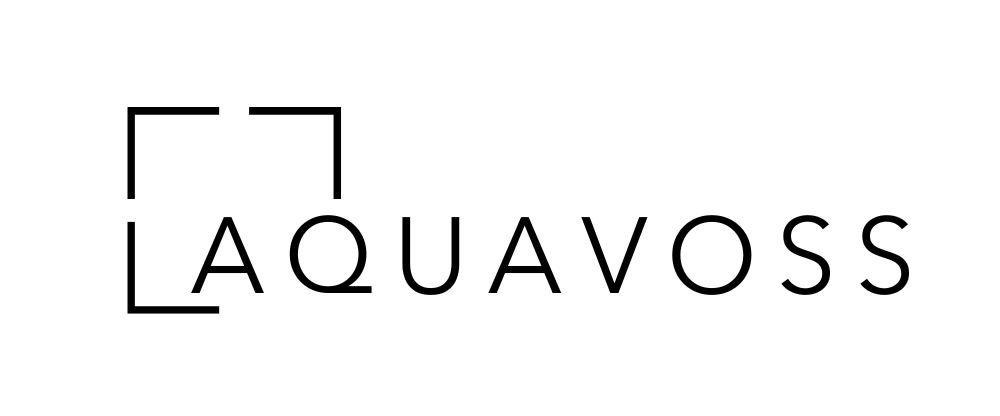 Aquavoss Logo - a luxury cold plunge, sauna and hot tub company