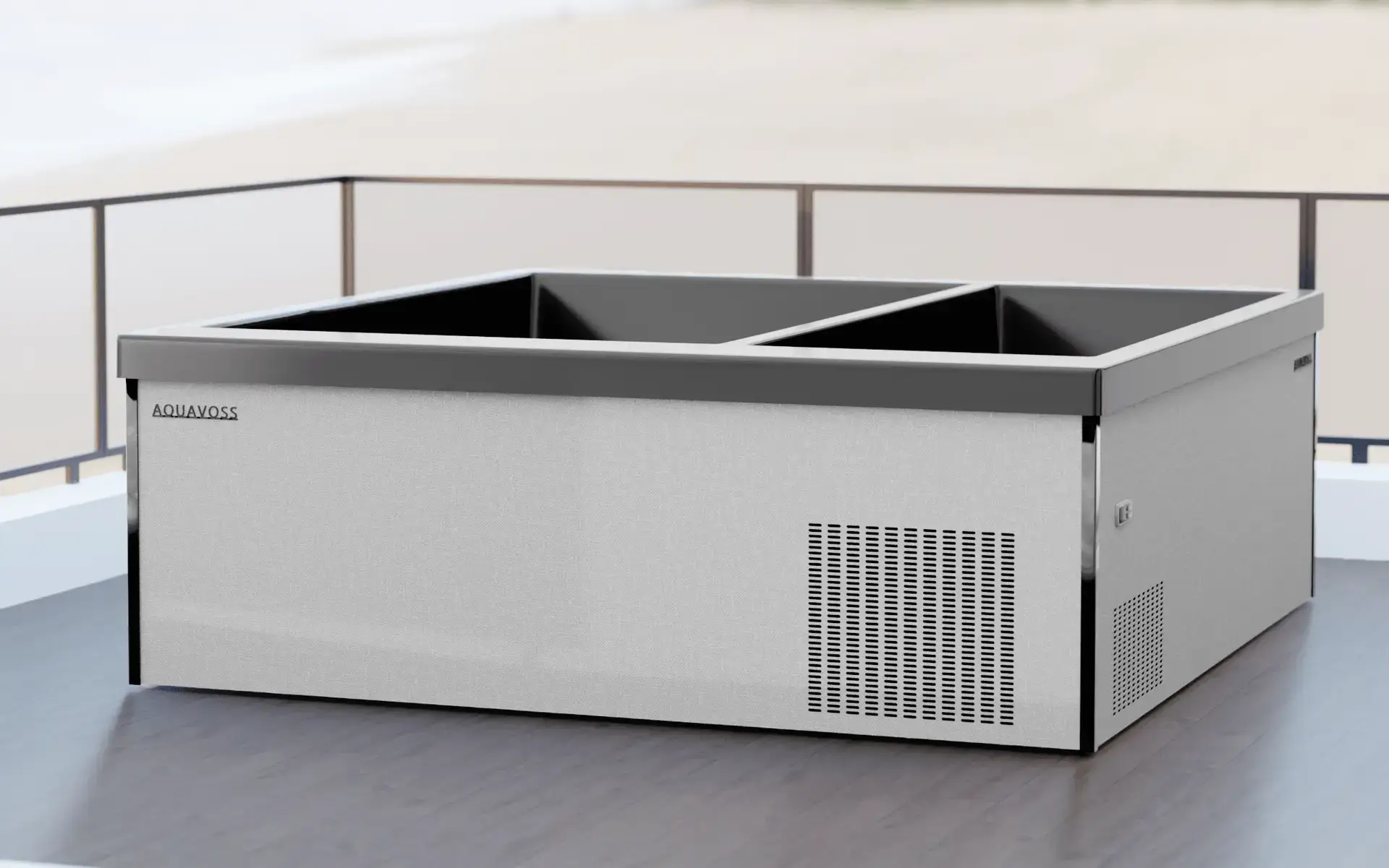 Aquavoss Hot Tub and Cold Plunge Tank Model 2 - Contrast Bath Water Therapy - Product Photo