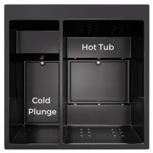 Aquavoss Model 2 Hot Tub and Cold Plunge