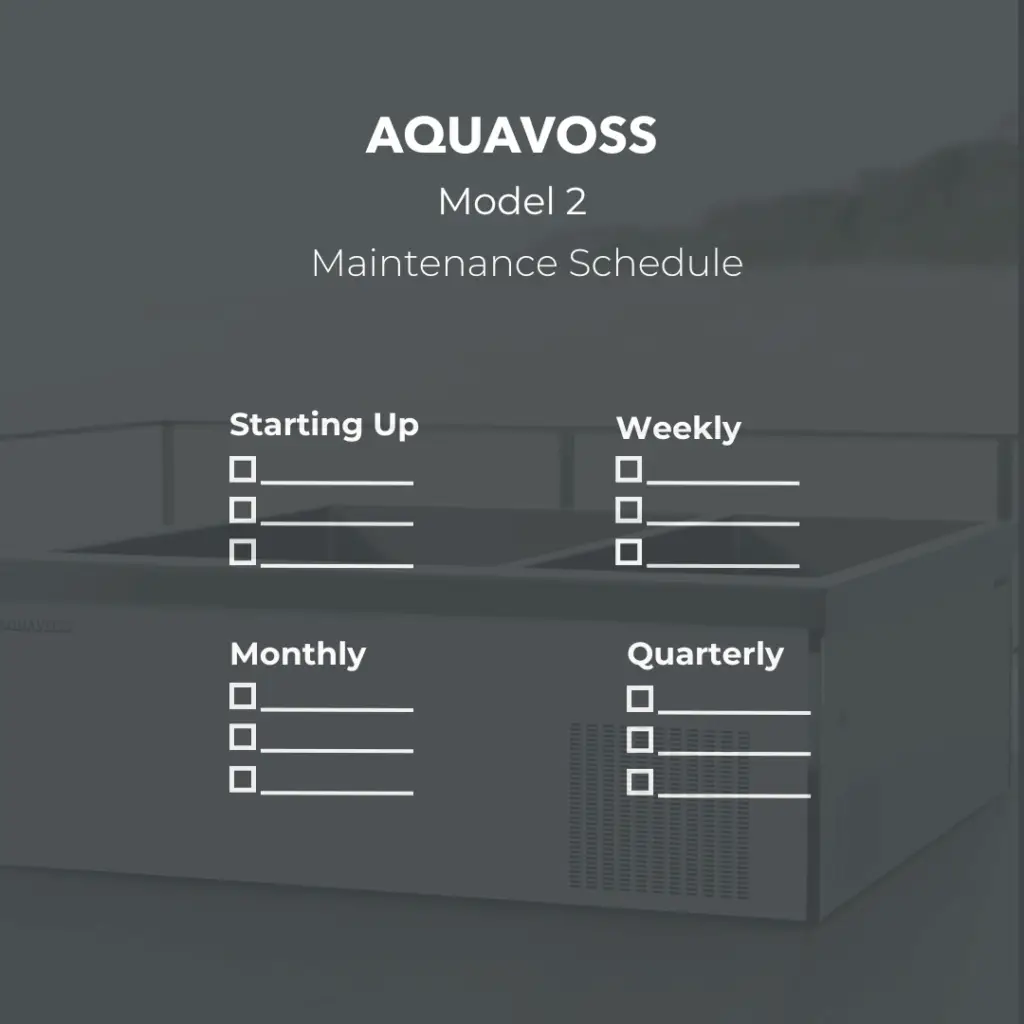 Maintenance Schedule & Routine